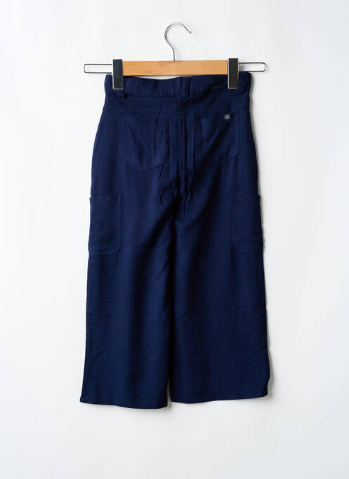 Pantalon larg albastru BOBOLI fată