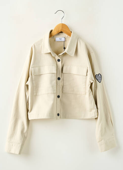Jachete casual bej LE TEMPS DES CERISES fată