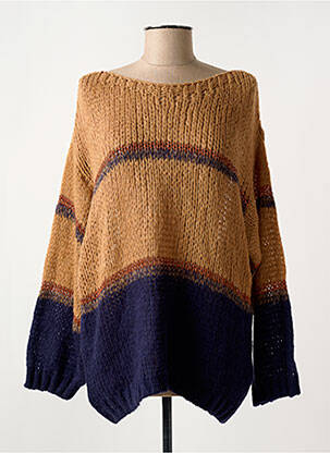 Pulover maro LOLA ESPELETA femeie