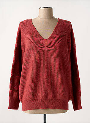 Pulover portocaliu TBS femeie