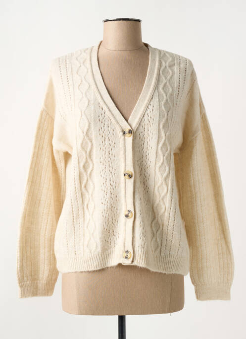 Vestă cu mâneci lungi bej LOLA ESPELETA femeie