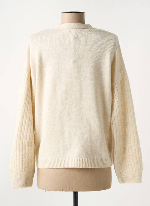 Vestă cu mâneci lungi bej LOLA ESPELETA femeie