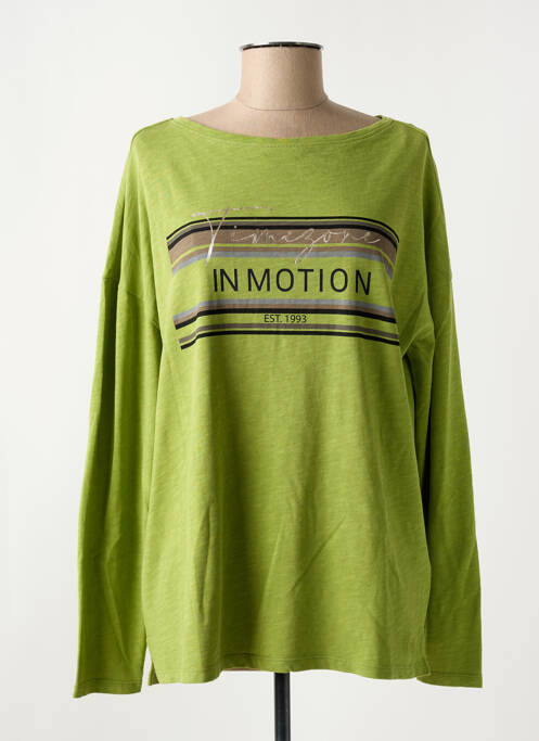 Tricou verde TIMEZONE femeie