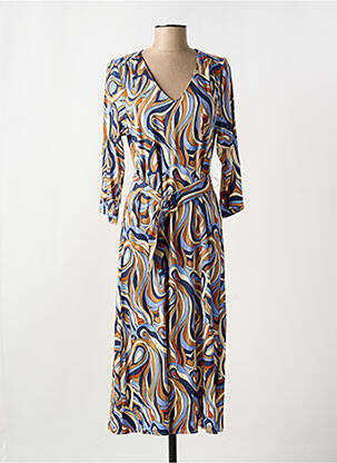 Rochie midi albastru LOLA ESPELETA femeie