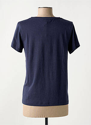 Tricou elasticitate mâneci scurte albastru MISE AU GREEN femeie