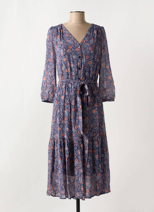 Rochie midi albastru MISE AU GREEN femeie