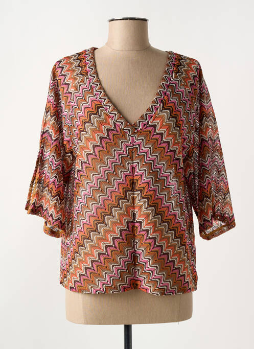 Top portocaliu LOLA ESPELETA femeie