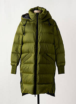 Geacă matlasată verde CREENSTONE femeie