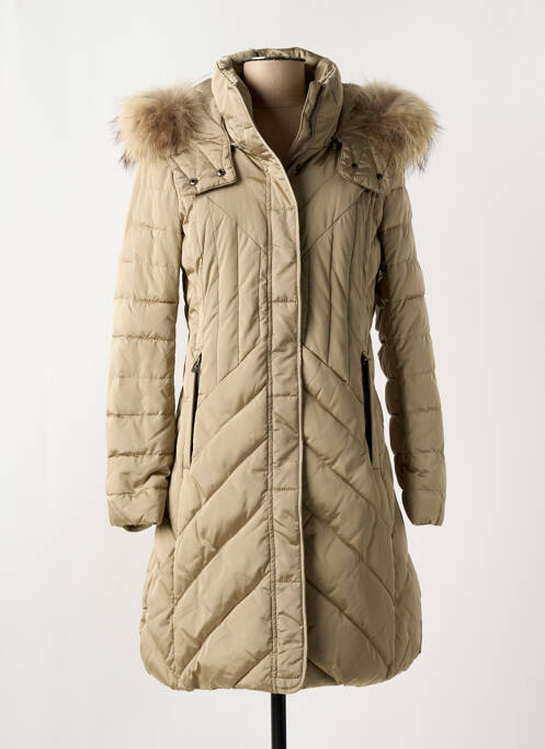 Geacă matlasată bej CREENSTONE femeie