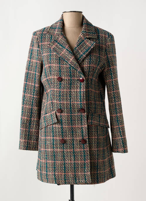 Palton lung albastru MÊME ROAD femeie