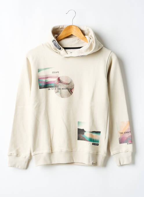 Hanorac cu glugă bej GARCIA băiat