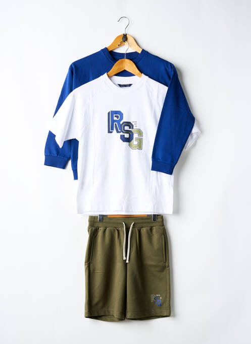 Set șort albastru NUKUTAVAKE băiat