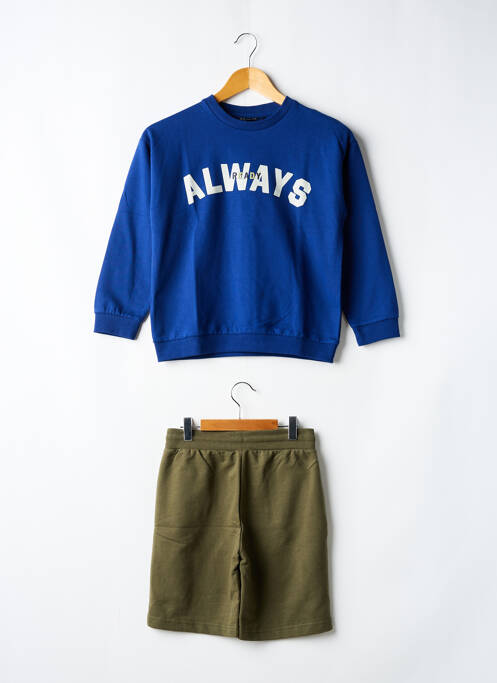 Set șort albastru NUKUTAVAKE băiat