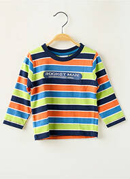 Tricou mâneci lungi mâneci lungi albastru BOBOLI băiat