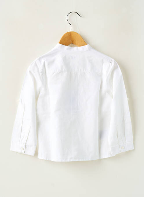 Cămașă cu mâneci lungi alb MAYORAL băiat