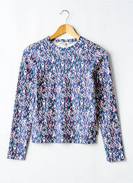 Tricou mâneci lungi mâneci lungi albastru GARCIA garcon