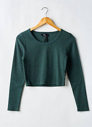 Top mâneci lungi mâneci lungi verde LE TEMPS DES CERISES fată