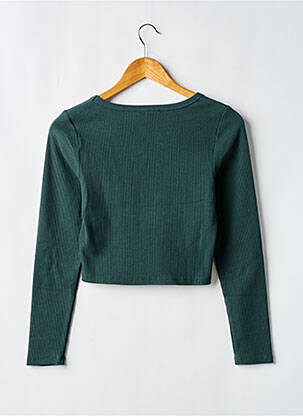 Top mâneci lungi mâneci lungi verde LE TEMPS DES CERISES fată