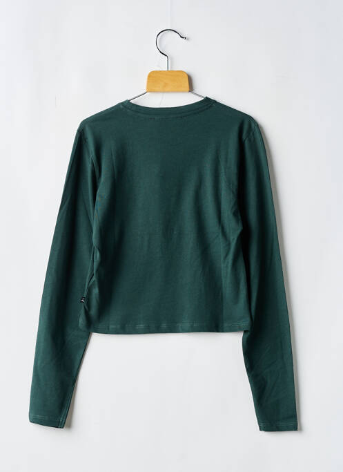 Tricou verde LE TEMPS DES CERISES fată