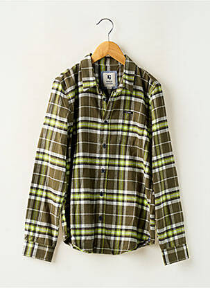 Cămașă cu mâneci lungi verde GARCIA băiat