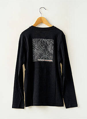 Tricou mâneci lungi mâneci lungi negru GARCIA băiat