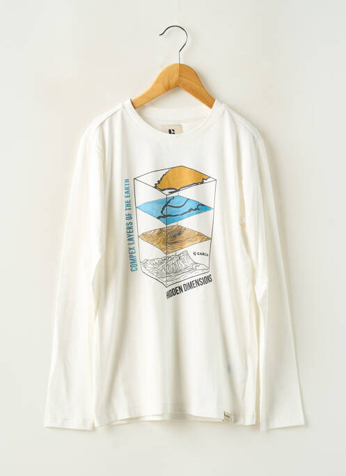 Tricou alb GARCIA băiat