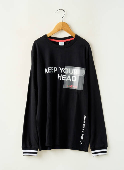 Tricou negru BOBOLI băiat