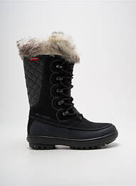 Cizme țesătură satinată toc de 4 la 6 cm negru HELLY HANSEN femeie