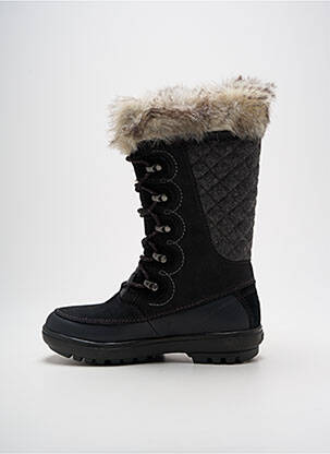 Cizme țesătură satinată toc de 4 la 6 cm negru HELLY HANSEN femeie