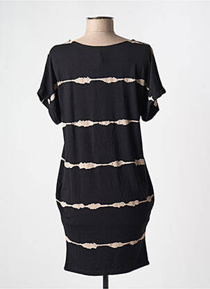 Rochie scurtă mâneci scurte mâneci scurte negru YEST femeie
