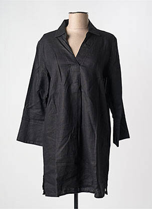 Rochie scurtă mâneci lungi mâneci lungi negru YEST femeie
