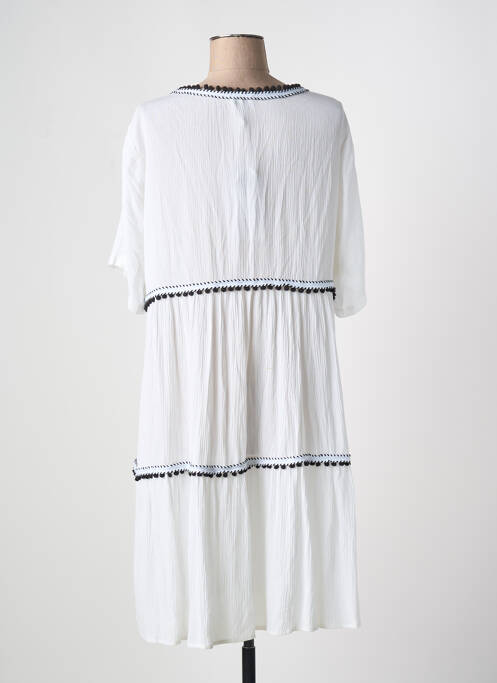 Rochie midi alb YEST femeie