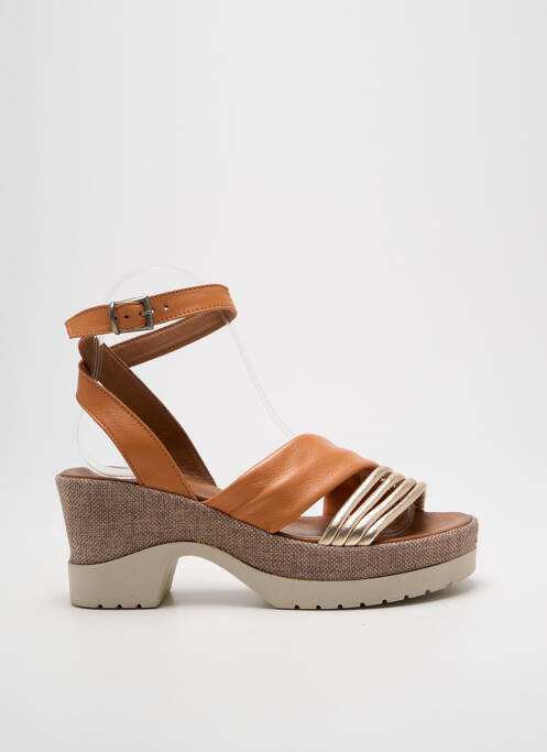 Sandale/Pantofi decupați maro LUNE & L'AUTRE femeie