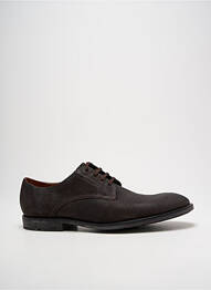 Derby-uri tip de talpă amortizantă toc mic maro CLARKS homme