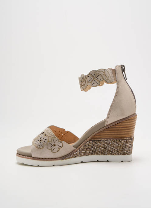 Sandale/Pantofi decupați gri FUGITIVE BY FRANCESCO ROSSI femeie