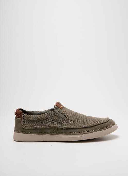 Slip-on-uri verde CLARKS bărbat