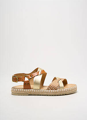 Sandale/Pantofi decupați auriu MKD femeie