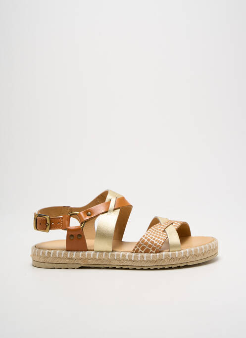 Sandale/Pantofi decupați auriu MKD femeie