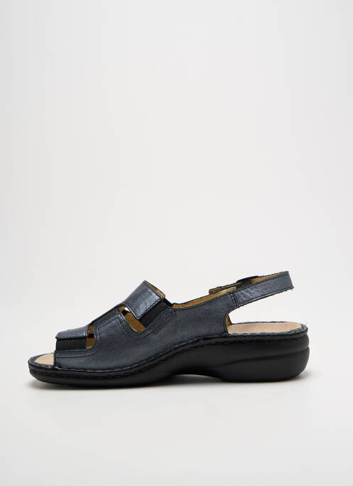 Sandale/Pantofi decupați argintiu LA PLUME femeie