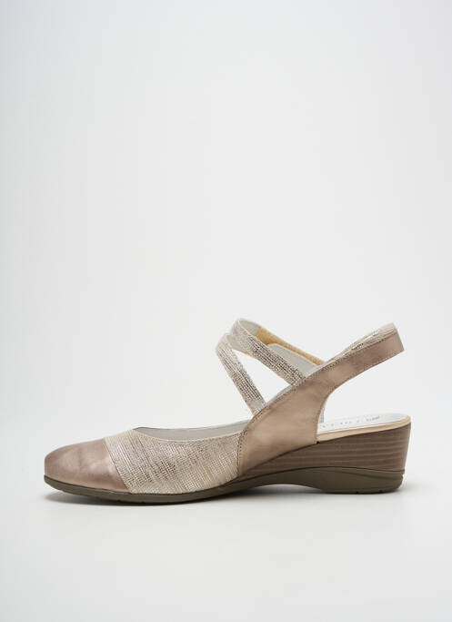 Sandale/Pantofi decupați argintiu J.METAYER femeie