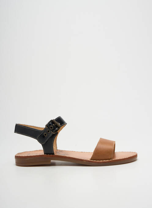 Sandale/Pantofi decupați maro INTREPIDES PAR BABYBOTTE femeie