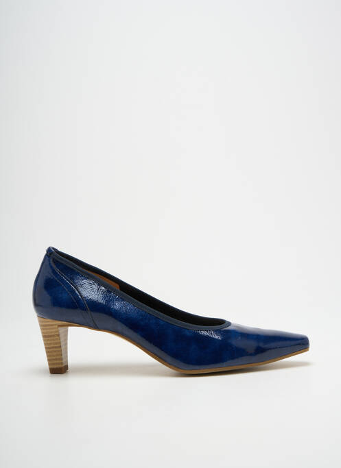 Pantofi cu toc albastru PERLATO femeie