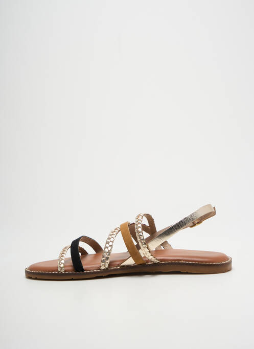 Sandale/Pantofi decupați auriu L'ATELIER TROPÉZIEN femeie