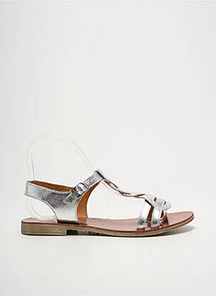 Sandale/Pantofi decupați argintiu GBB femeie