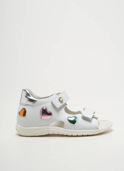 Sandale/Pantofi decupați alb WALKEY fată