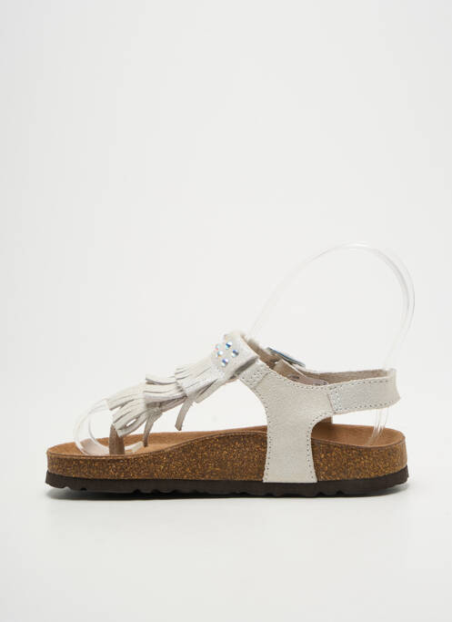 Șlapi alb REQINS fată