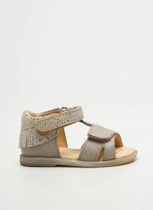 Sandale/Pantofi decupați gri BABYBOTTE fată
