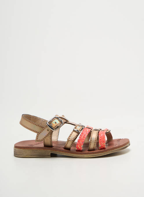 Sandale/Pantofi decupați roz GBB fată