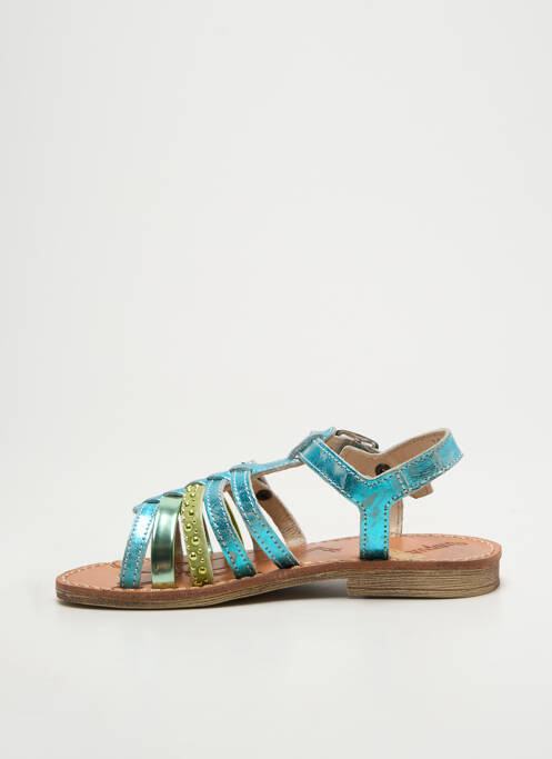 Sandale/Pantofi decupați albastru RAMDAM fată