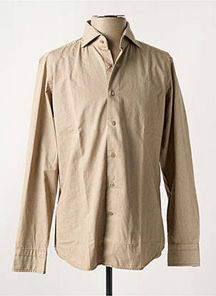 Cămașă cu mâneci lungi maro BAGUTTA bărbat